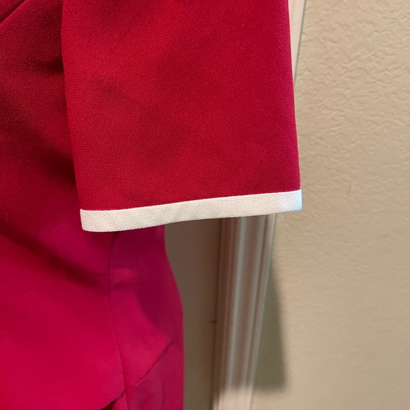 Vintage red and white dress - Picture 3 of 9